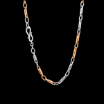 Load image into Gallery viewer, 3mm Platinum Rose Gold Chain for Men JL PT CH 1498
