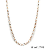 Load image into Gallery viewer, 4mm Platinum Rose Gold Chain for Men JL PT CH 1500
