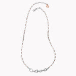 Load image into Gallery viewer, Evara Platinum Diamond Necklace with Pt + Rose Gold Chain JL PT CH 206   Jewelove.US
