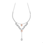 Load image into Gallery viewer, Evara Platinum Rose Gold Diamond Necklace Chain JL PT CH 207   Jewelove.US
