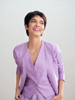 Load image into Gallery viewer, Evara Platinum Rose Gold Diamond Necklace Chain JL PT CH 207   Jewelove.US
