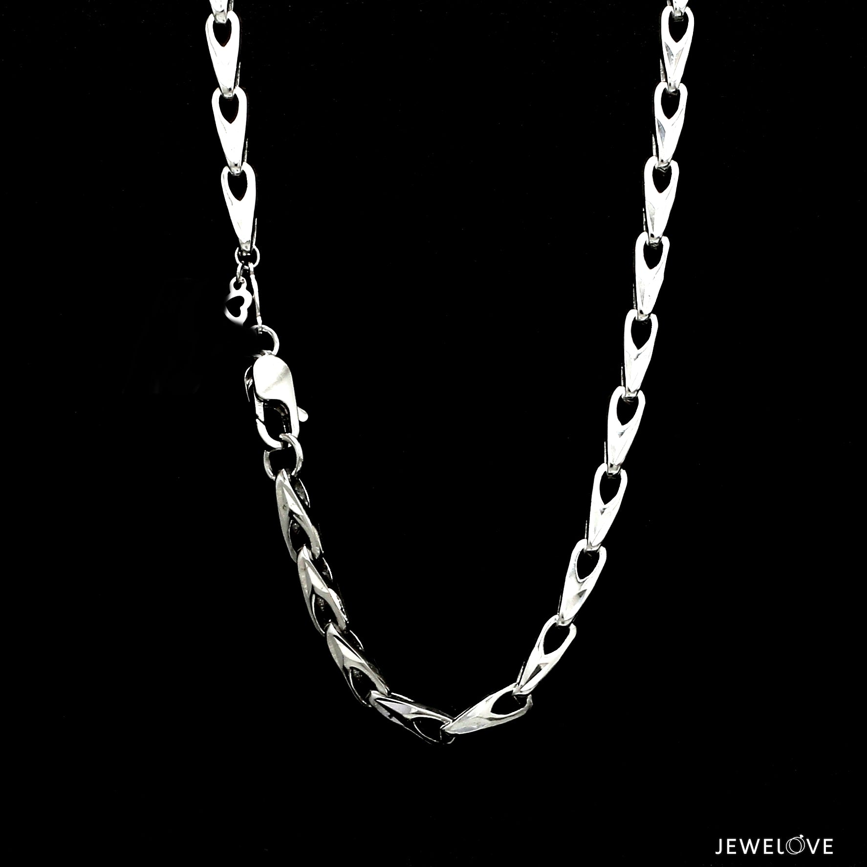 4mm Japanese Platinum Chain for Men JL PT CH 658-A