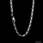 Load image into Gallery viewer, 4mm Japanese Platinum Chain for Men JL PT CH 658-A
