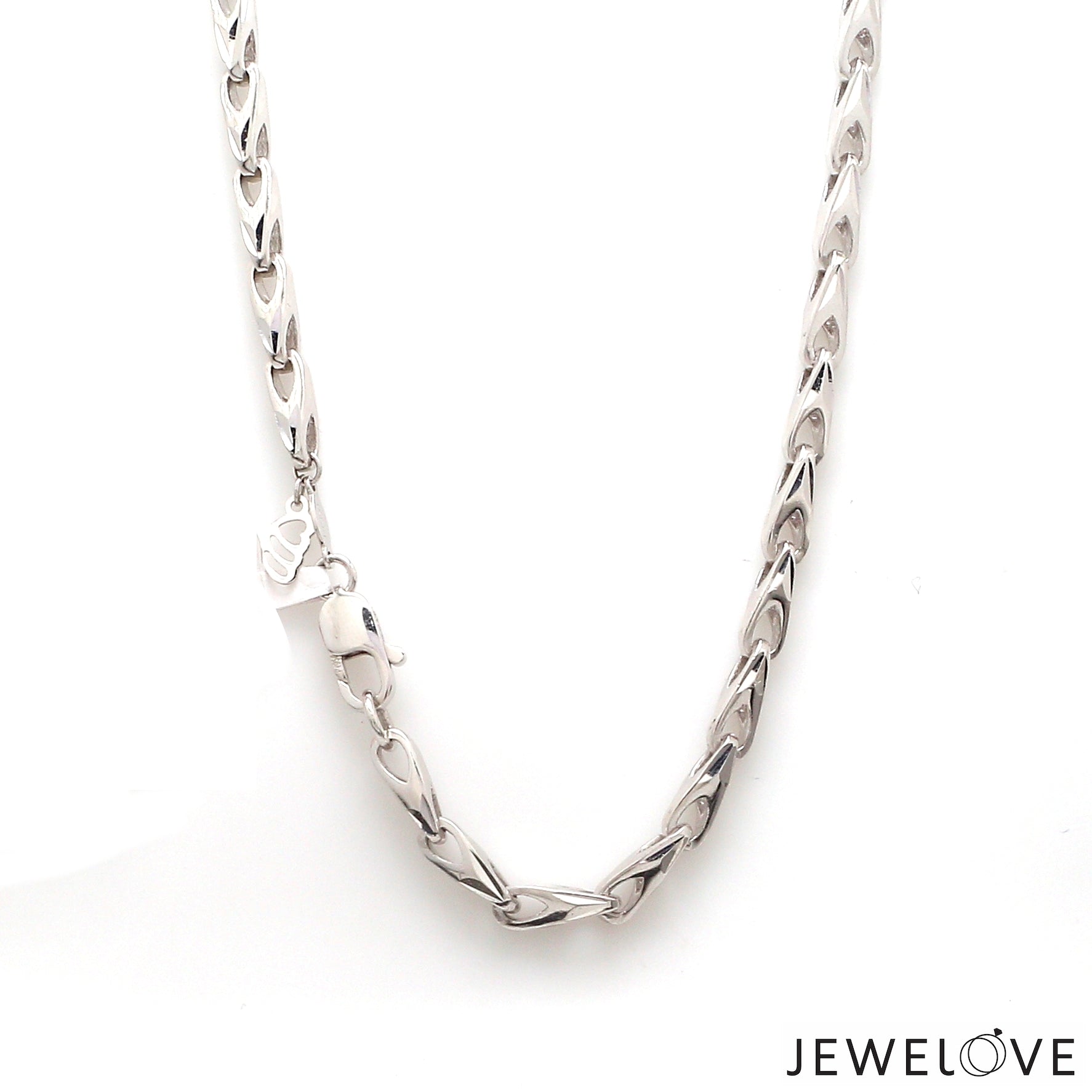 4mm Japanese Platinum Chain for Men JL PT CH 658-A