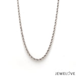 Load image into Gallery viewer, 3mm Japanese Platinum Rope Chain for Men JL PT CH 903-B   Jewelove.US
