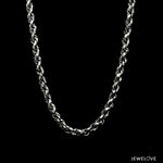 Load image into Gallery viewer, Men of Platinum | 3.75mm Platinum Rope Chain for Men JL PT CH 903-C   Jewelove.US
