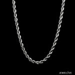 Load image into Gallery viewer, 3.5mm Platinum Rope Chain for Men JL PT CH 903-D   Jewelove.US
