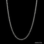 Load image into Gallery viewer, 2mm Cordell Platinum Rope Chain JL PT CH 903-E   Jewelove.US
