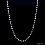 Load image into Gallery viewer, Uni-sex 2.75mm Platinum Chain with Shiny Balls JL PT CH 962-A

