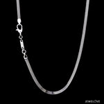 Load image into Gallery viewer, 2.5mm Unisex V-Chain in Platinum JL PT CH 1388
