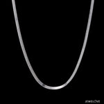 Load image into Gallery viewer, 2.5mm Unisex V-Chain in Platinum JL PT CH 1388
