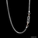 Load image into Gallery viewer, Men of Platinum | 18K Rose Gold with Black Enamel Chain for Men JL PT CH MSD 103
