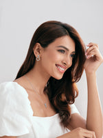 Load image into Gallery viewer, Evara Platinum Diamond Earrings with Two Different Looks JL PT E 316   Jewelove.US
