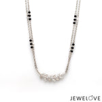 Load image into Gallery viewer, Platinum Diamond Mangalsutra Pendant with Chain JL PT MS 101   Jewelove.US
