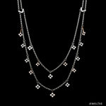 Load image into Gallery viewer, Evara Platinum &amp; Rose Gold Diamonds Necklace JL PT N 373
