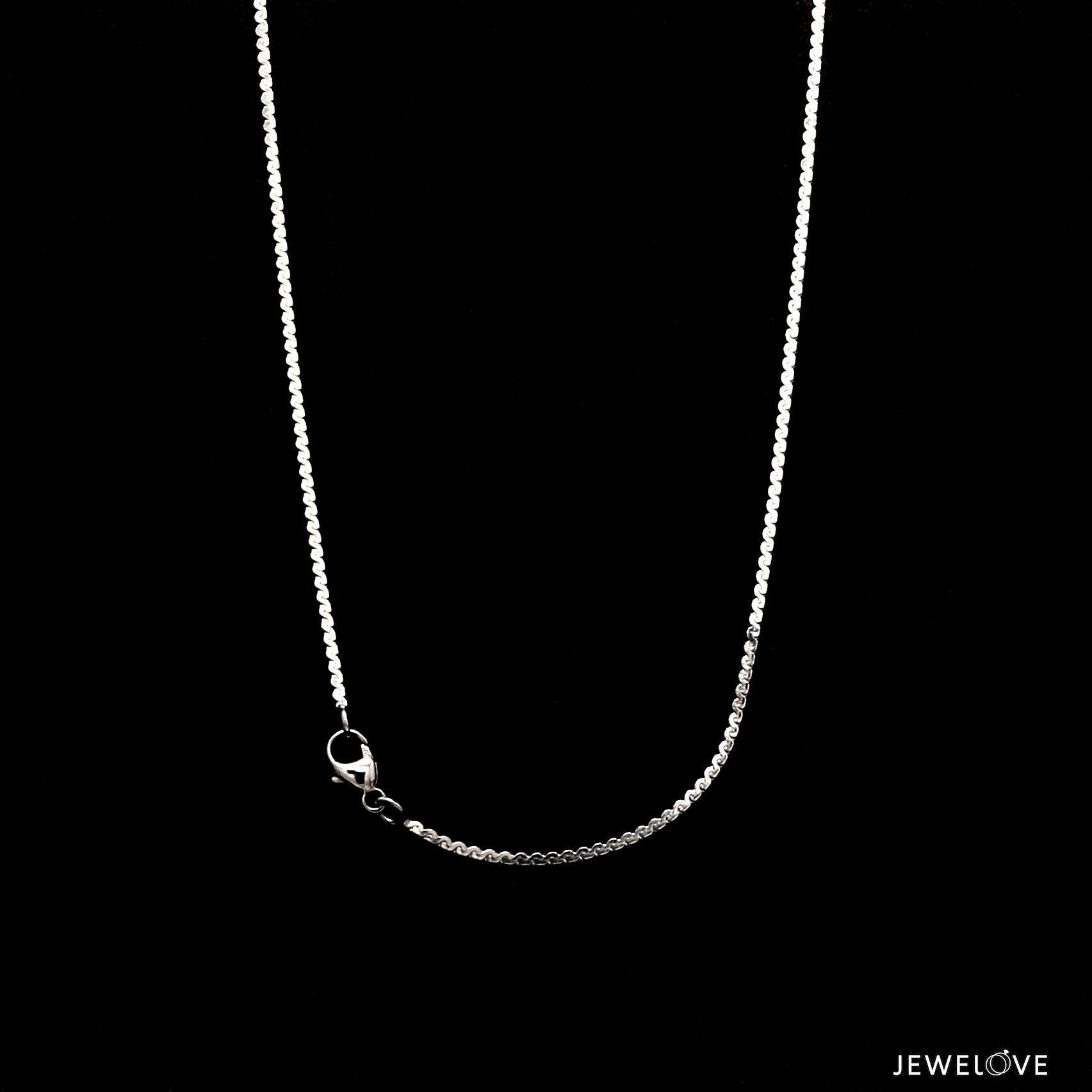 Platinum Pendant with Chain for Women JL PT P 267   Jewelove.US