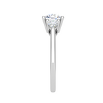 Load image into Gallery viewer, 30-Pointer Solitaire Pear Diamonds Accents Platinum Ring JL PT R3 RD 124-C   Jewelove.US
