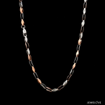 Load image into Gallery viewer, 2.75mm Platinum Rose Gold Chain for Men JL PT CH 1458
