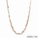 Load image into Gallery viewer, 2.75mm Platinum Rose Gold Chain for Men JL PT CH 1458
