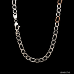 Load image into Gallery viewer, Men of Platinum | 5.25mm Platinum Rose Gold Chain for Men JL PT CH 1462
