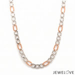 Load image into Gallery viewer, Men of Platinum | 5.25mm Platinum Rose Gold Chain for Men JL PT CH 1462
