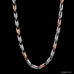 Load image into Gallery viewer, 4.5mm Platinum Rose Gold Chain for Men JL PT CH 1464
