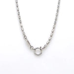 Load image into Gallery viewer, Japanese Cylindrical Balls Platinum Chain JL PT 741   Jewelove.US
