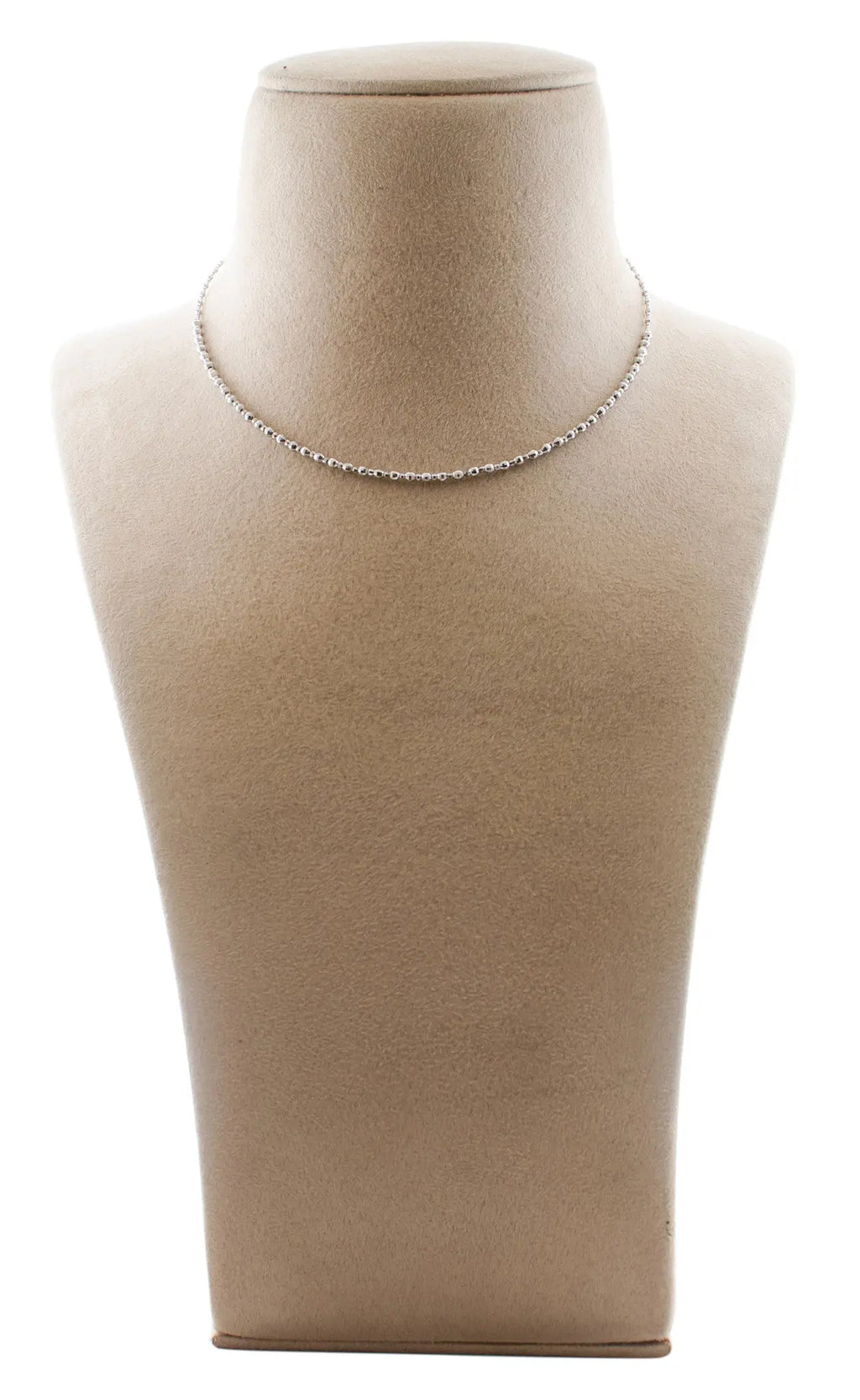 Japanese Diamond Cut Balls Platinum Chain JL PT N 721   Jewelove™