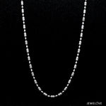 Load image into Gallery viewer, Japanese Platinum Chain with Unique Pattern of Diamond Cut Balls JL PT 740   Jewelove.US
