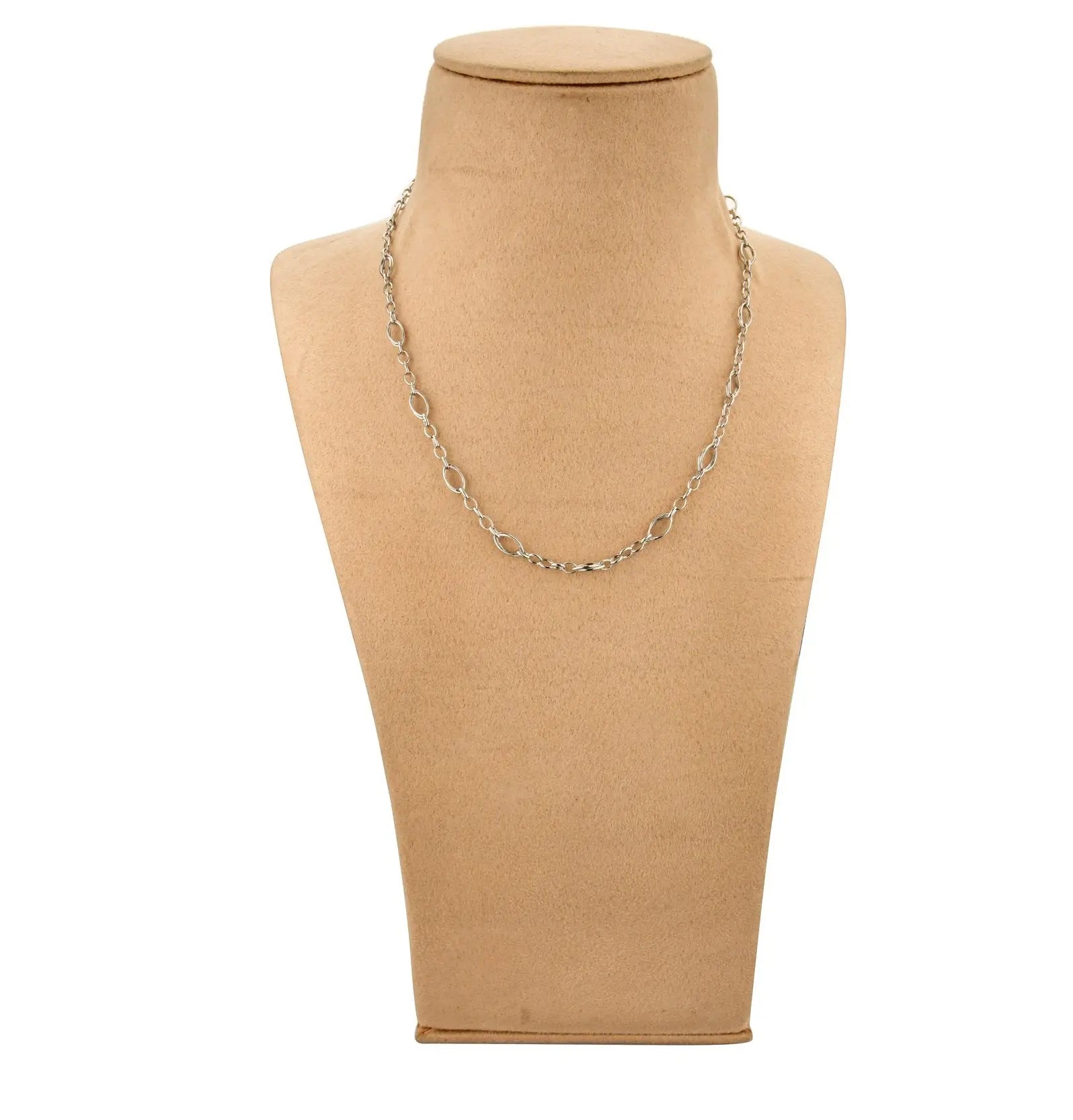 Lightweight Designer Platinum Chain JL PT CH 788   Jewelove.US