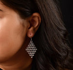 Load image into Gallery viewer, Limited Edition : Platinum Earrings with Flexible Diamond Cut Balls For Women JL PT E 181 Made in Japan   Jewelove.US
