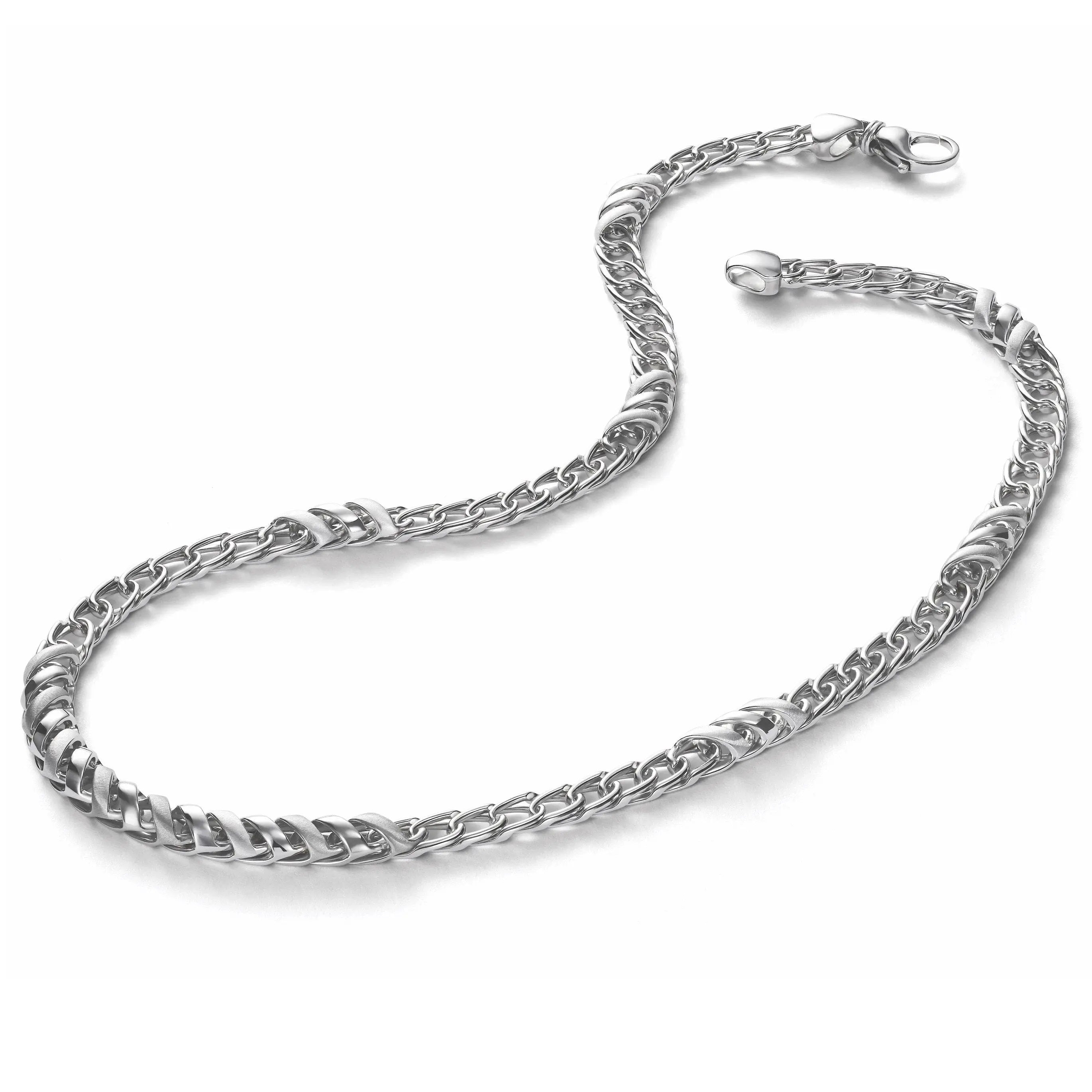 Men of Platinum Heavy Designer Linked Chain JL PT CH 760 22 Inches