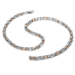 Load image into Gallery viewer, Men of Platinum | Rose Gold Fusion Chain for Men JL PT 761   Jewelove.US
