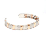 Load image into Gallery viewer, Men of Platinum | Rose Gold Fusion Cuff Bracelet for Men JL PTB 649   Jewelove.US
