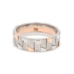 Load image into Gallery viewer, Men of Platinum | Rose Gold Fusion Ring for Men JL PT 684   Jewelove.US
