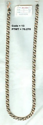 Load image into Gallery viewer, Men&#39;s Heavy Platinum Chain JL PT 737   Jewelove.US
