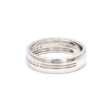 Load image into Gallery viewer, Milgrain Platinum Wedding Ring with Diamonds JL PT 6763   Jewelove.US
