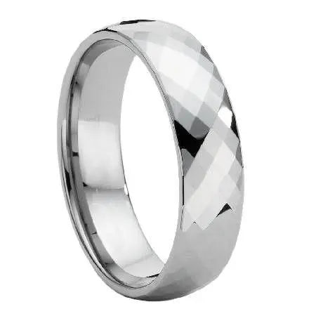 Mirror Finish Platinum Love Bands JL PT 519   Jewelove.US