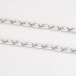 Load image into Gallery viewer, Oval Linked Platinum Chain JL PT CH 837   Jewelove.US
