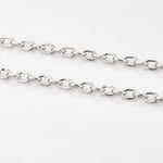 Load image into Gallery viewer, Oval Links Platinum Chain JL PT CH 839   Jewelove.US
