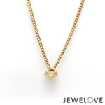 Load image into Gallery viewer, 18K Yellow Gold Pendant with Natural Fancy Intense Yellow Diamonds JL AU P 101
