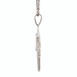 Load image into Gallery viewer, Plain Platinum Trishul Pendant JL PT P 376
