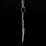 Load image into Gallery viewer, Platinum Thunderbolt Lightning Pendant JL PT P 377
