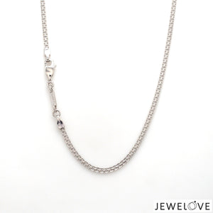 Platinum Unisex Chain JL PT CH 1189-A   Jewelove.US