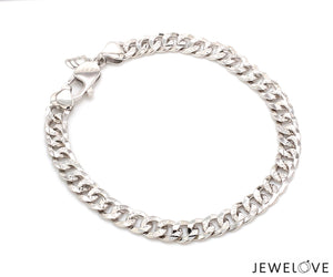 Japanese Platinum Bracelet for Men JL PTB 968   Jewelove.US