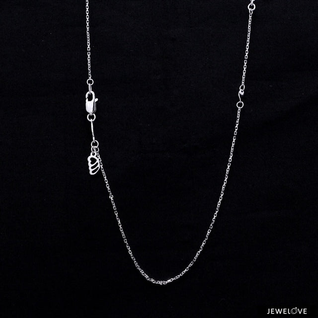 Japanese Platinum Chain for Women JL PT CH 1080   Jewelove.US