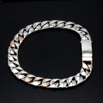 Load image into Gallery viewer, Designer Platinum &amp; Rose Gold Bracelet for Men JL PTB 752   Jewelove.US
