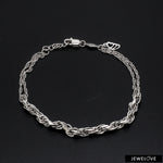 Load image into Gallery viewer, 3.5 mm Japanese Platinum Bracelet for Women JL PTB 1159   Jewelove.US
