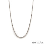 Load image into Gallery viewer, 2.3mm Cordell Platinum Rope Chain JL PT CH 903   Jewelove.US
