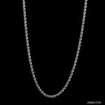 Load image into Gallery viewer, 2.3mm Cordell Platinum Rope Chain JL PT CH 903   Jewelove.US
